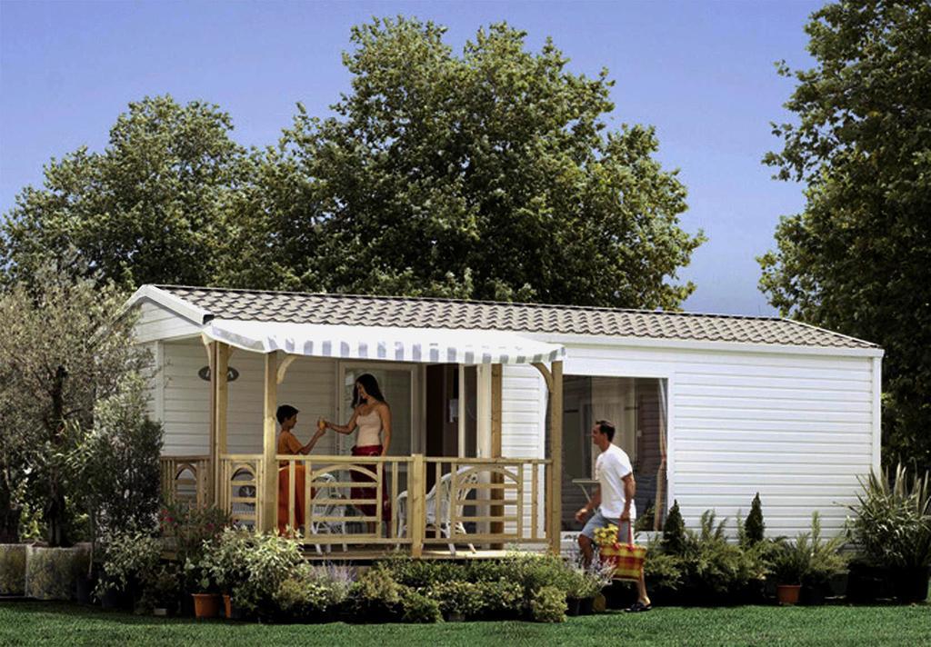 Camping Les Grillons Embrun Exterior foto